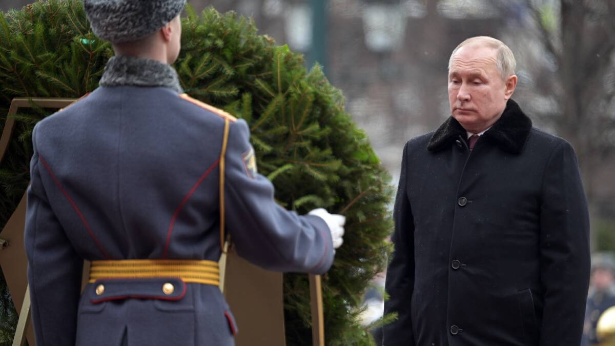 Vladimir Putin underestimated Ukrainian resistance, Mr Shalkivskyi. Pciture: Getty