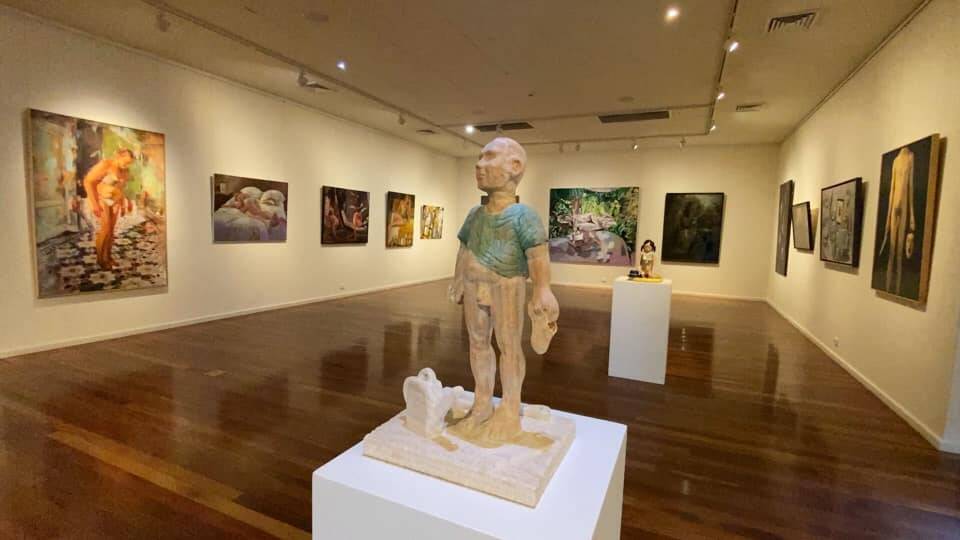 The Naked and Nude winning entry is acquired by the Friends of the Gallery and donated to MidCoast Council's permanent art collection.