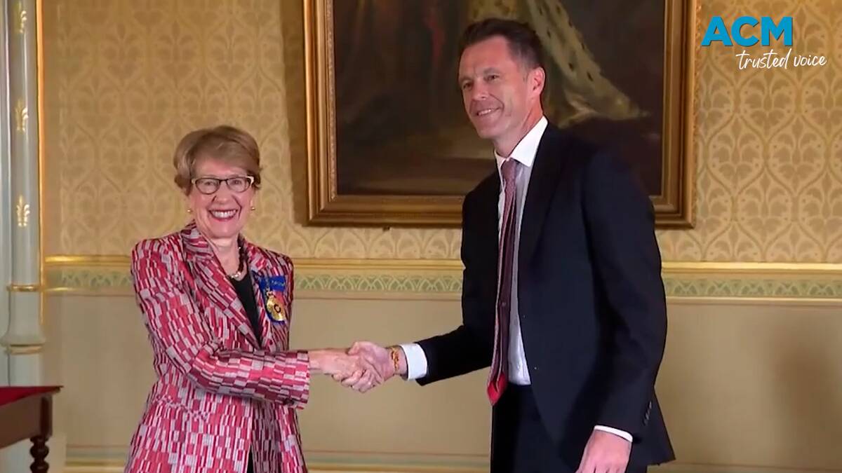 Labor leader Chris Minns has been sworn in as the 47th premier of NSW by governor Margaret Beazley with his treasurer-designate and key ministers.