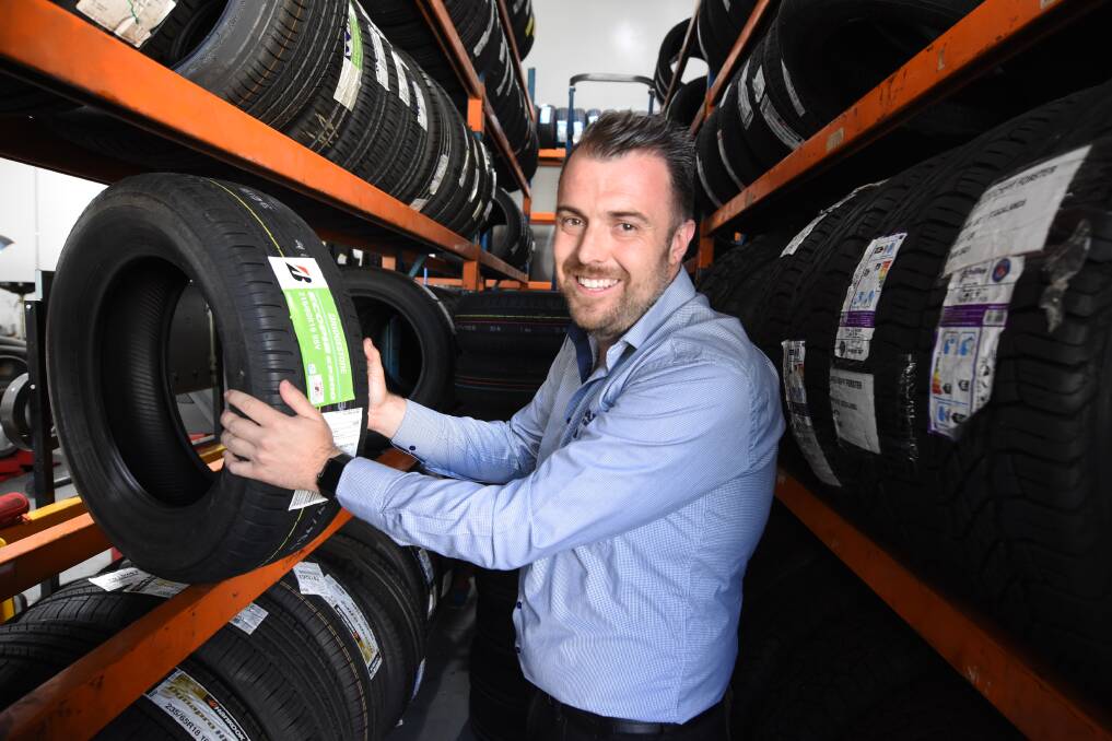 All things automotive: Anthony's passion for cars shines through and his career-long experience has prepared him to take on ownership of JAX Tyres Forster.