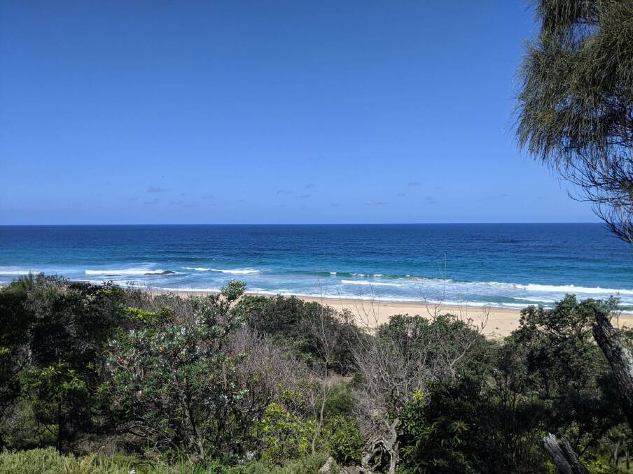 CONGO BEACH: The beach where a Sydney woman drowned on Sunday trying to save her son from a rip.