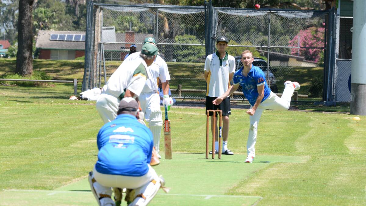 Play in the Great Lakes Green-Taree West Strikers third grade game last season at South Street. Great Lakes won the match.