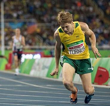 James Turner after his win in the 800 metres at Rio. Photo Getty Images.
