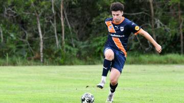 Mason Moore, a newcomer to Southern United's ranks, made a sound debut in the clash against New Lambton.