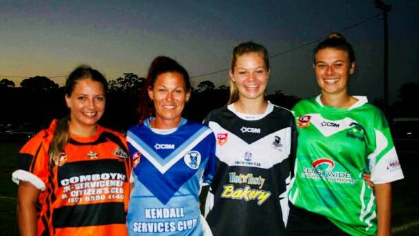 Women's nines rugby league will start in October in Group Three. Photo Country Rugby League