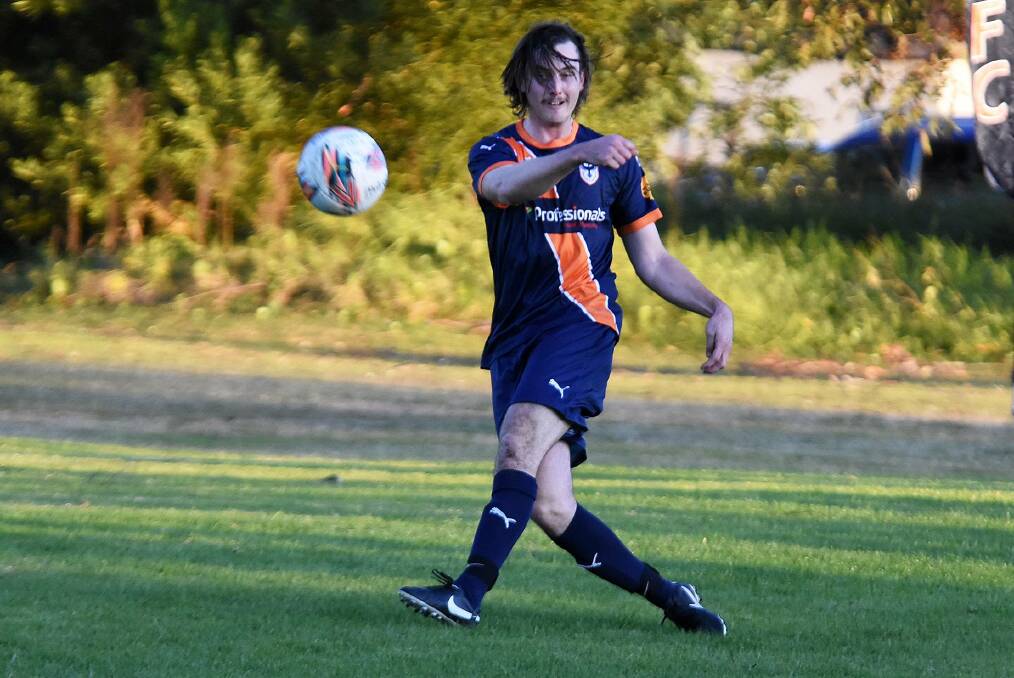 Brock Gutherson was among Southern United's best in the 4-1 loss to Coffs Harbour United in the Coastal Premier League clash at Forster.