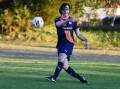 Brock Gutherson was among Southern United's best in the 4-1 loss to Coffs Harbour United in the Coastal Premier League clash at Forster.