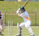 Great Lakes skipper Ryan Clark smashed a belligerent 40 in the clash against Taree United at Tuncurry. Great Lakes won by a run.