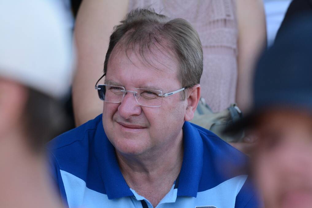 NSW Rugby League chief executive Dave Trodden at the Group Three grand finals this year.