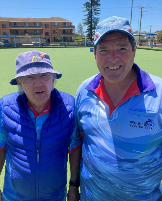 The Tuncurry Beach combination of Ian Hampson and Steve Mauger are the Zone 11 pairs champions. They head to the state finals in March.