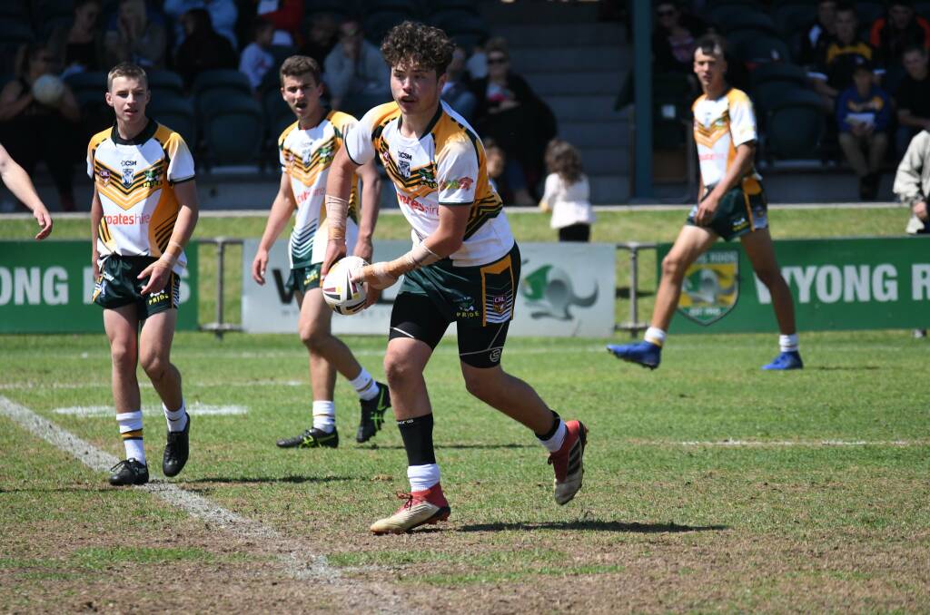 Fullback Ethan Ferguson was outstanding for Group Three in the final and was named player of the match. Photo Country Rugby League.