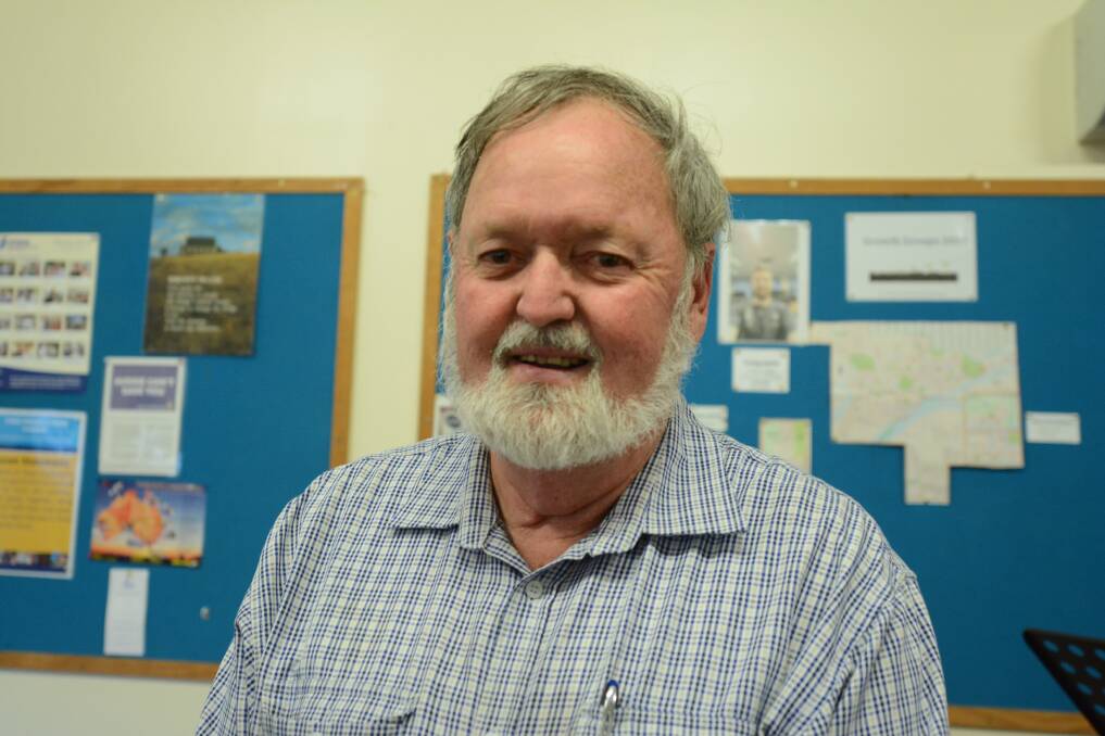 President of the Bulahdelah Historical Society and Courthouse Museum, Kevin Carter.