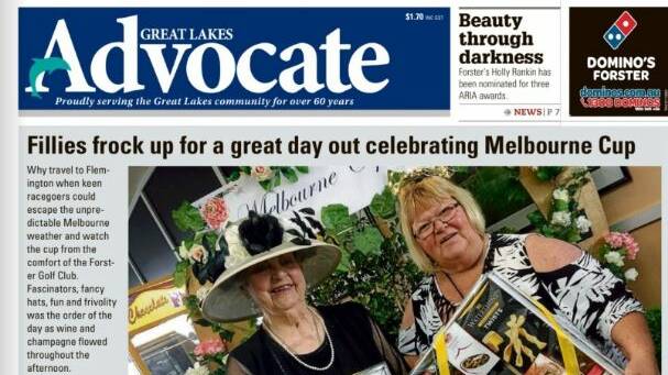 YOUR NEWS, YOUR WAY: Go online and visit www.greatlakesadvocate.com.au to subscribe for full digital access.