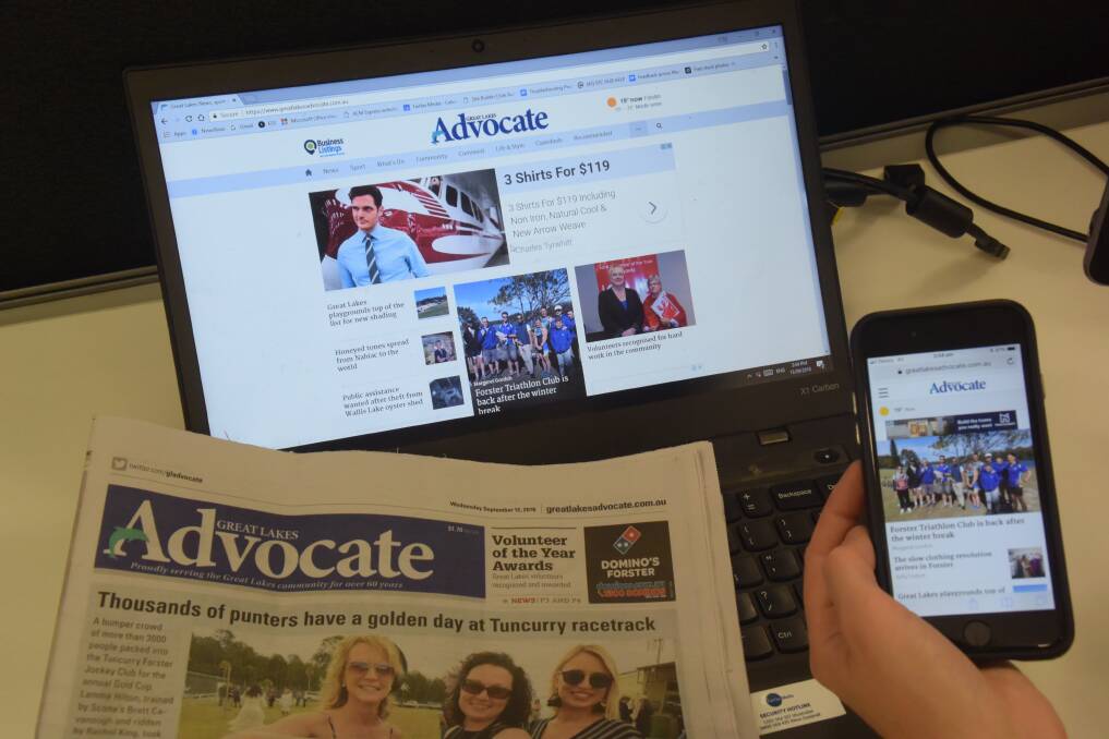 Great Lakes Advocate boosts local journalism with new subscriptions