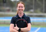 Ellise Perks is the new coach at the Twin Towns Tennis Club    