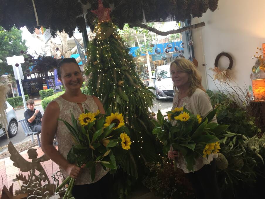 Tina Gogerly and Wendy Sargent from Rosita Florist.