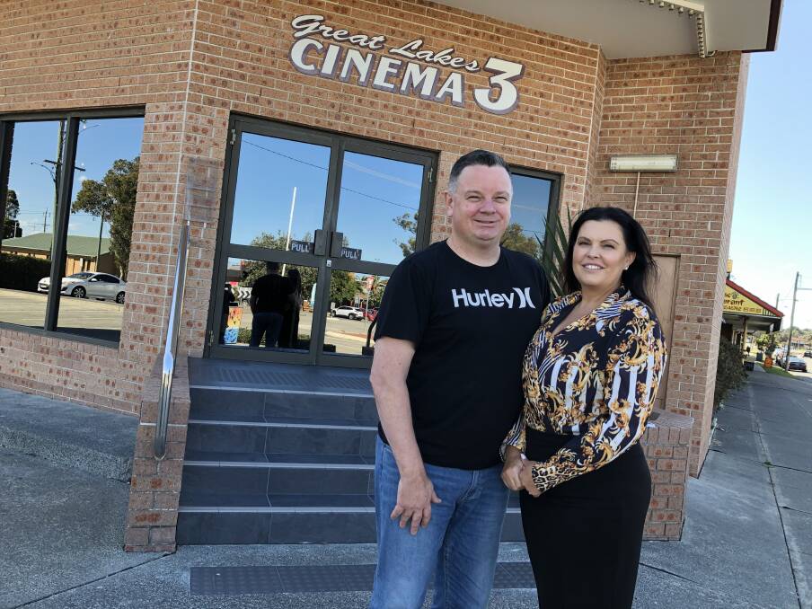 Great Lakes Cinema owners, Peter and Jaire Howard, are looking forward to welcoming more audiences to their Tuncurry theatre.