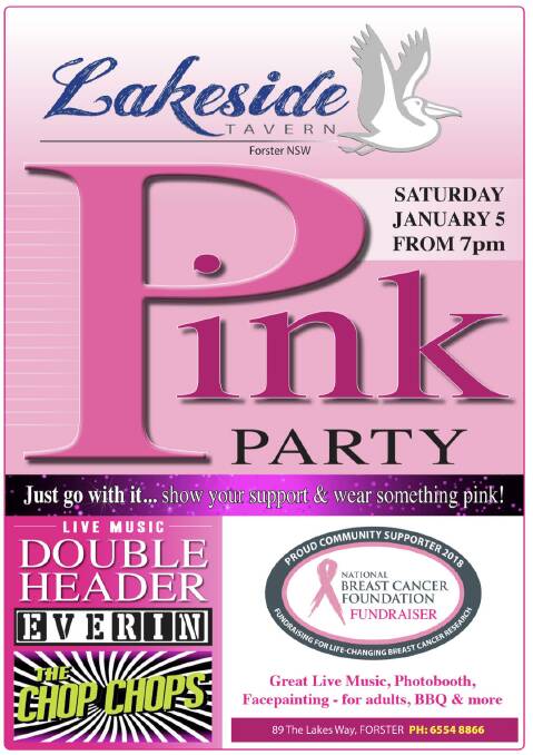 Get into the Pink Party this Saturday