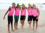 Our future surf life savers, members of the Forster SLSC nippers.