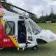 Woman airlifted to Newcastle