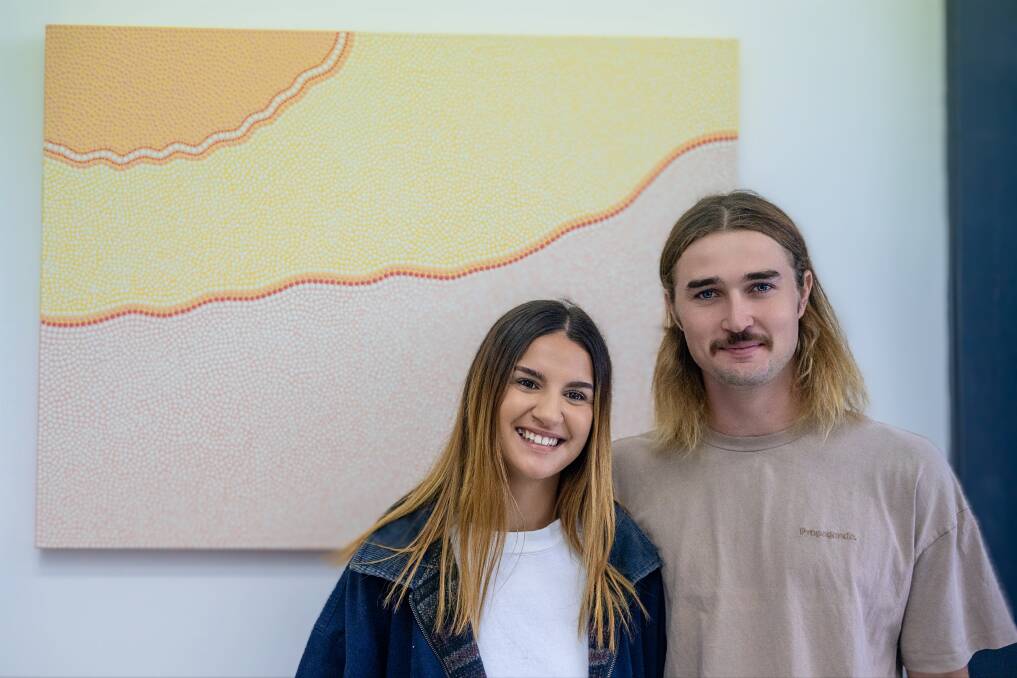  Artist, Brittany Paulson and Rhys Hessing