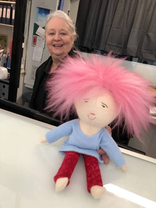 Passionate sewer, Deborah has been playing around with rag dolls for many years has come up with her special 'bliss dolls'.