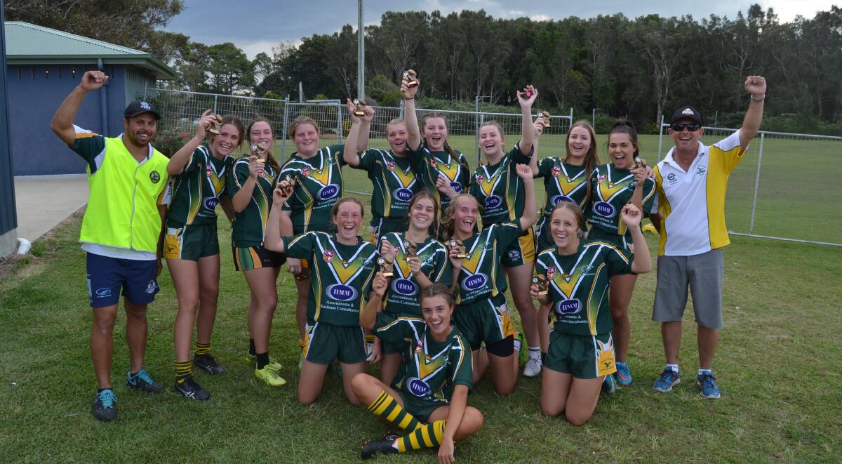 Forster Tuncurry Hawks under 16-year team won their division.