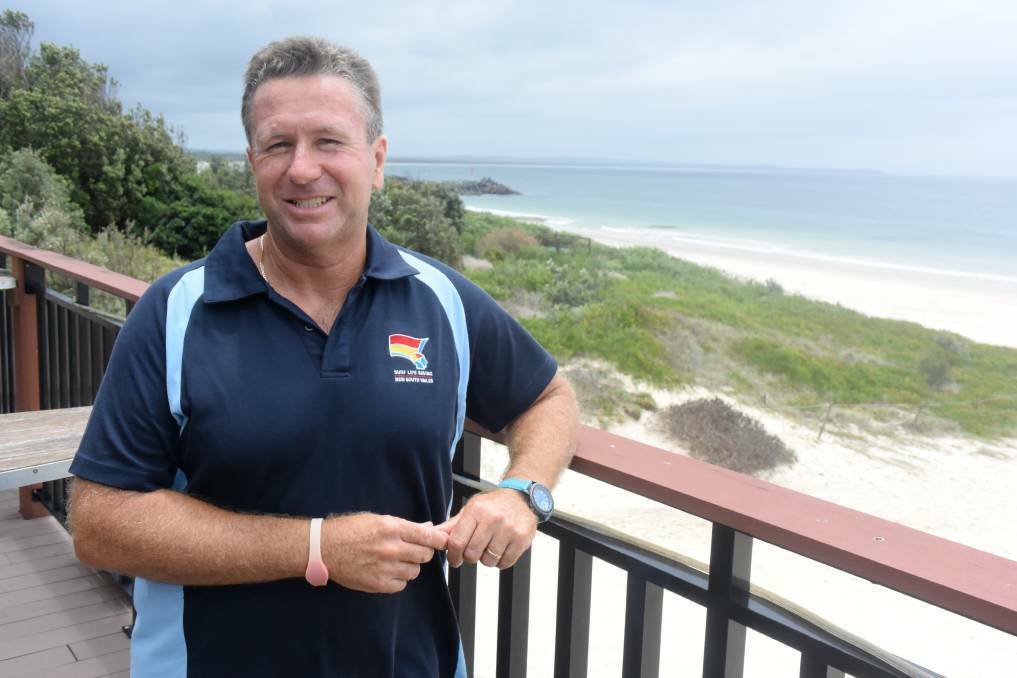 Lower North Coast Surf Life Saving Branch president, Brian Wilcox.