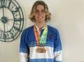 Forster swimmer, Joel Fleming following his success at the School Sport Australia 2022 championships. File picture.