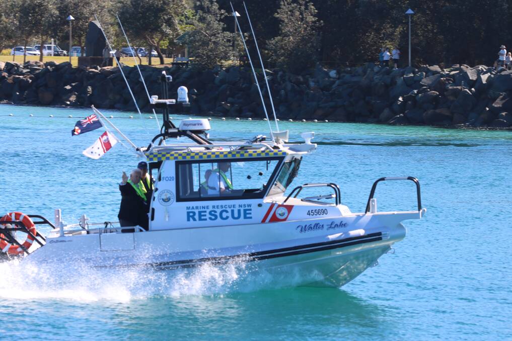 New $335,000 Marine Rescue vessel unveiled