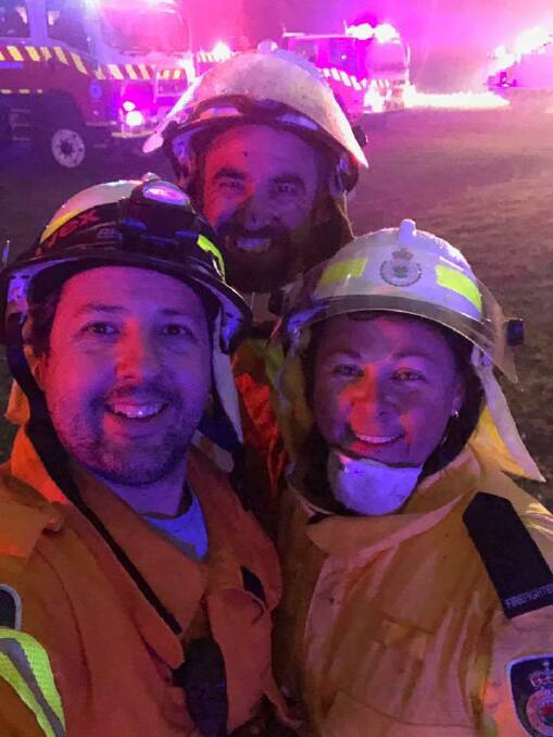 These Pacific Palms RFS members have been out on site for weeks. Thank you.