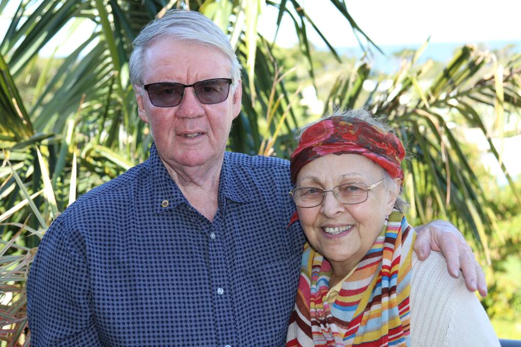 Tonia and her husband of nearly five decades, David O'Hara.