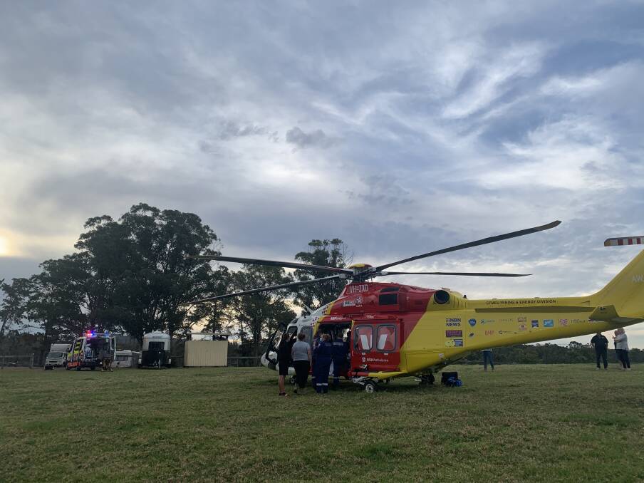Teenager airlifted to Newcastle following riding accident