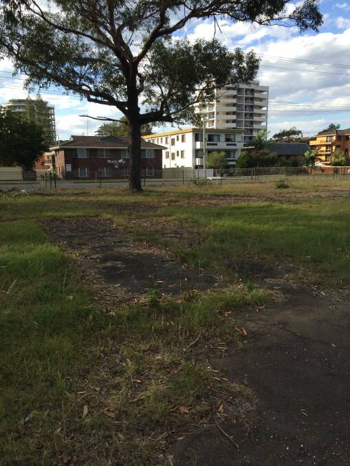The proposed site for the civic centre.