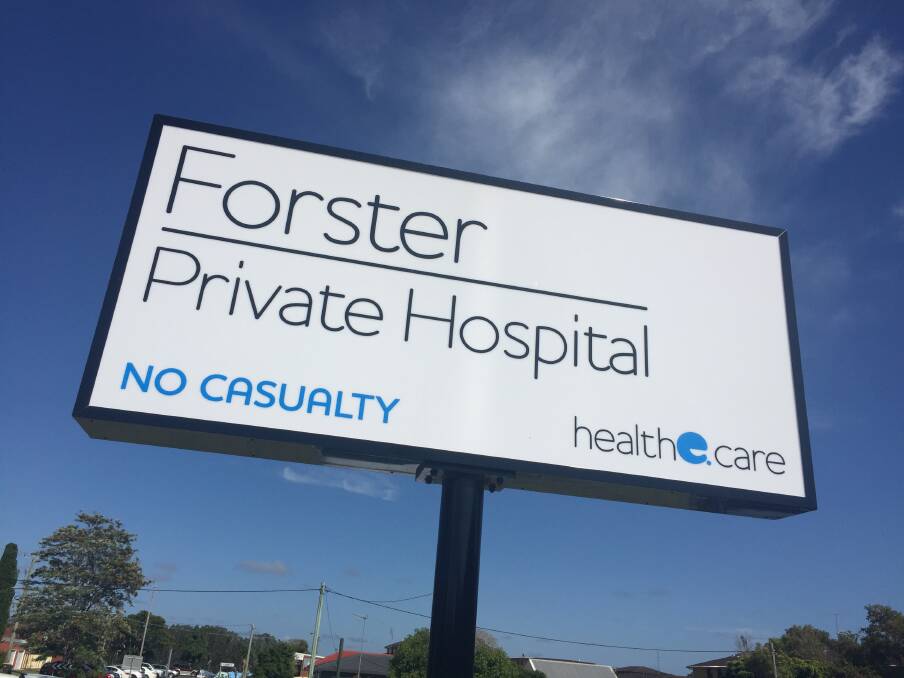 Forster hospital taking care of the community