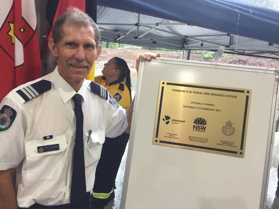 Rainbow Flat RFS captain, Robert Derbyshire said he had been humbled by the community support.