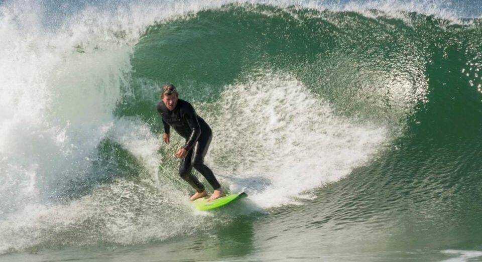 Gary Breese will be forever pursuing that perfect wave. Picture supplied.
