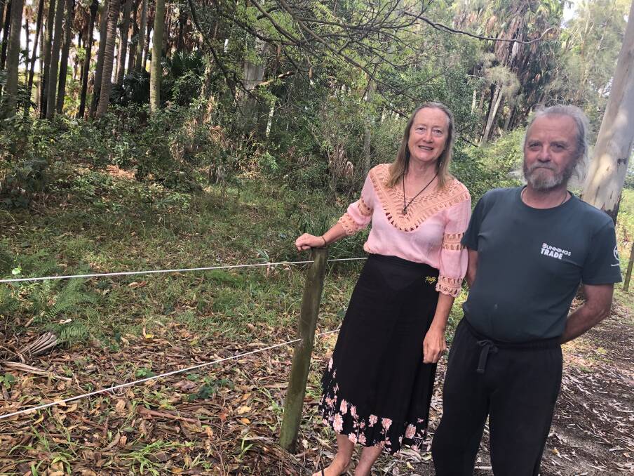Joanne and Brett Presland are concerned about the safety of their Taree Street, Tuncurry home.