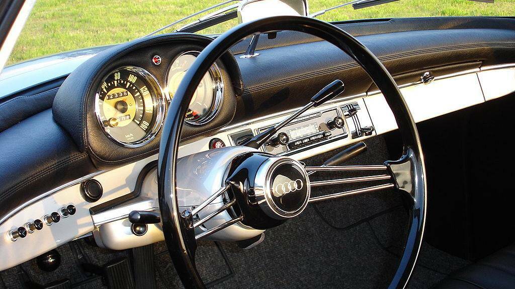 The steering wheel