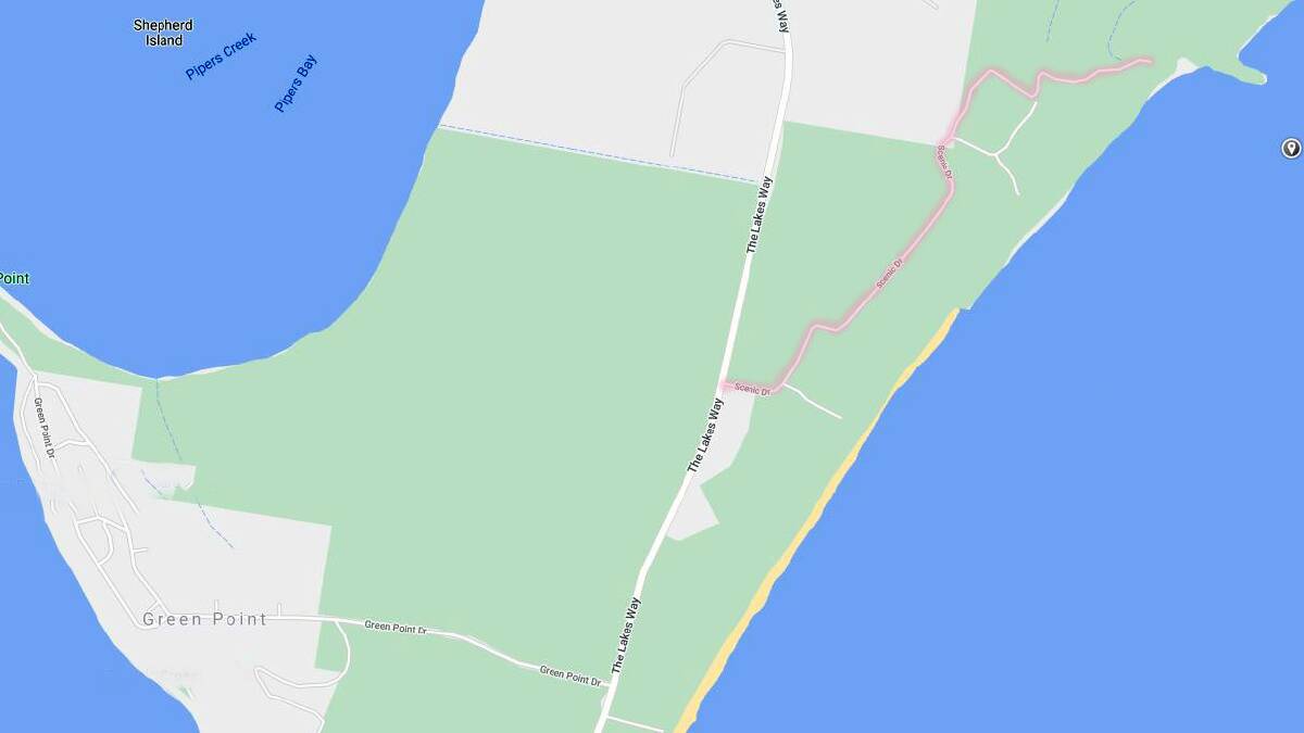 Temporary road closure in Forster