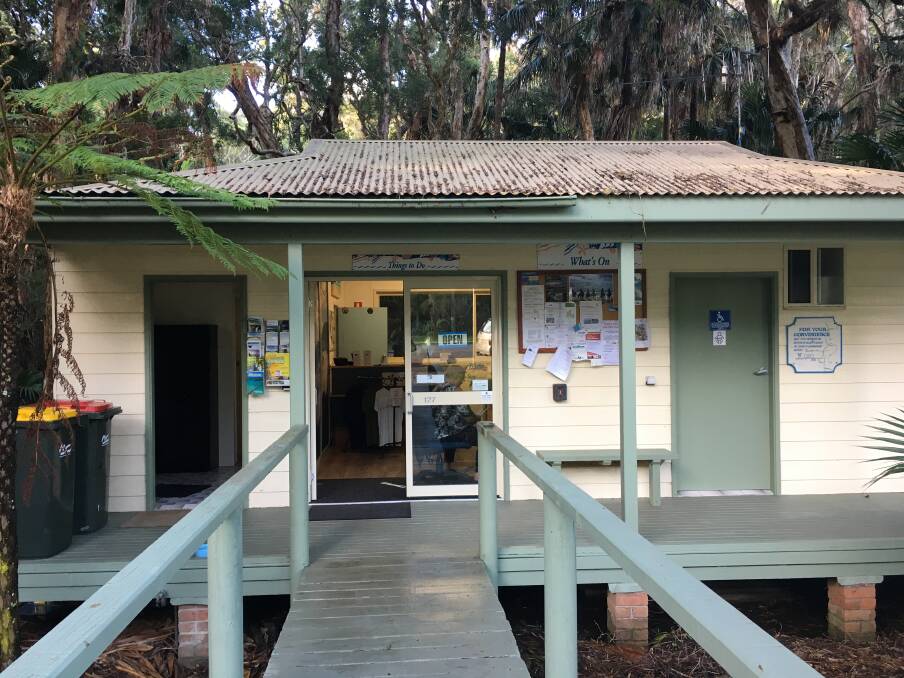 The one-time Pacific Palms Visitor Information Centre is to be converted to a post office.