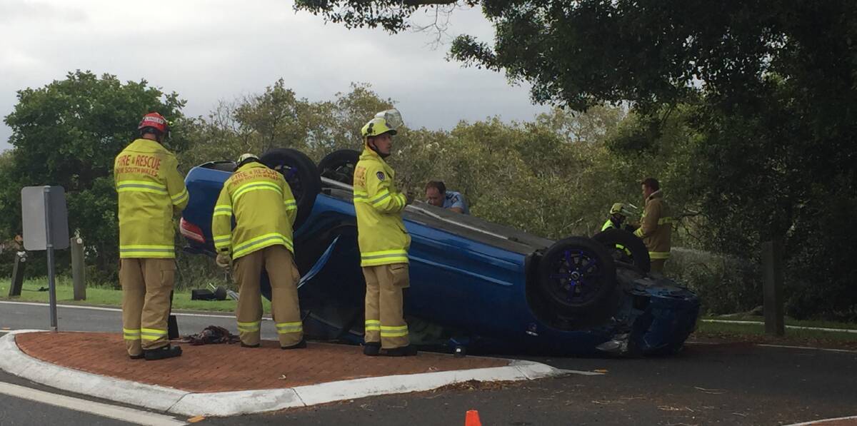 Man transported to hospital following Forster accident