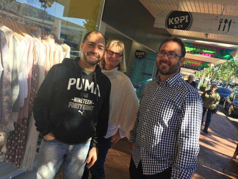 Wharf Street, Forster retailers, John Mansour, Manning Shoes, Amanda Hurley, Coasting Home and Michael Yarrad, Yarrads Menswear.