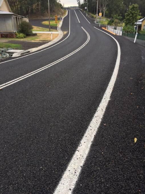 The new road reconstruction project adjoins the works completed last year on the Seal Rocks Road intersection.