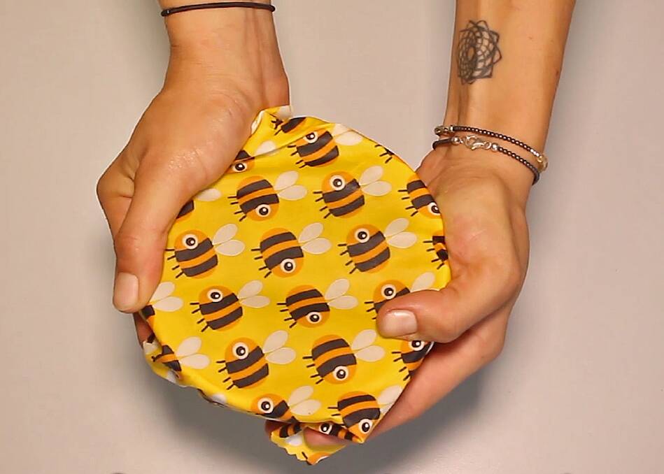 Students have made bees wax wraps as an alternative to single use plastics.