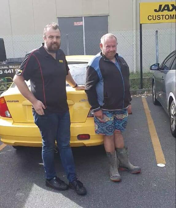 JAX Tyres and Auto owner, Anthony Naughton didn't hesitate to give John a 'new' car.