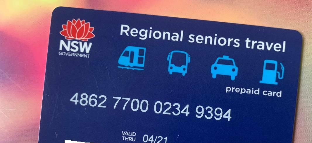 Seniors card ensures affordable travel