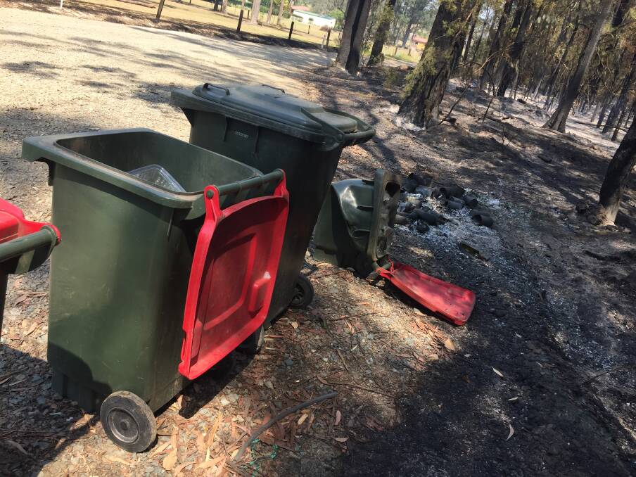 Bushfire clean-up extends