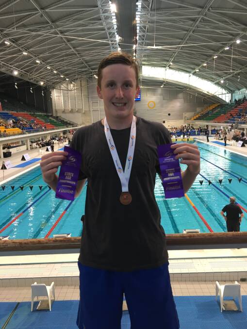 Forster swimmer grabs another State medal