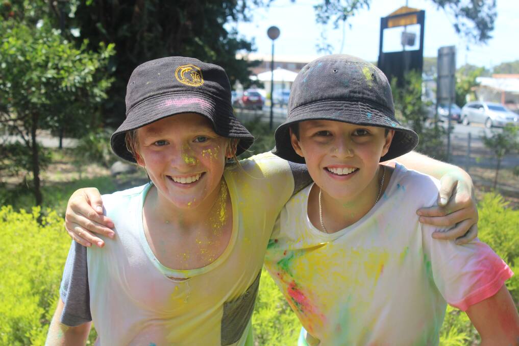 All coloured in - Year 5 students, Jake Mendham and Jack Haenschke.